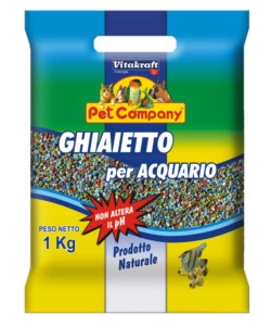 GHIAIETTO COLORATO PER ACQUARI - 1  KG. - VITAKRAFT